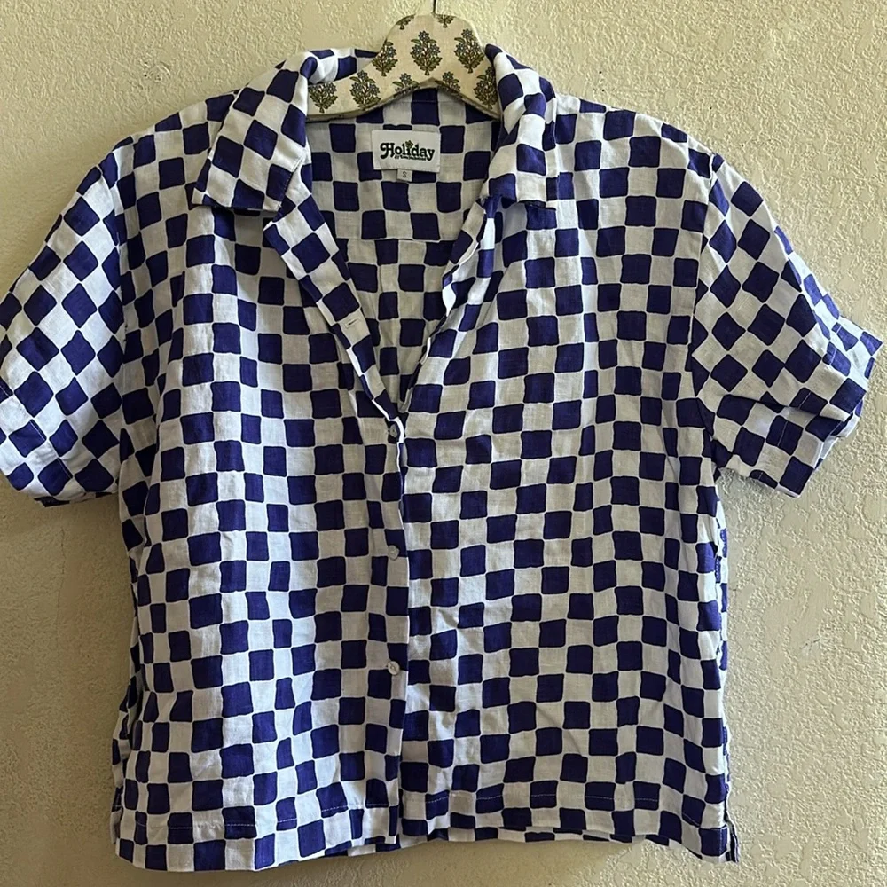 RARE Holiday The Label By Emma Mulholland | Pyjama Check Pant Set | Small